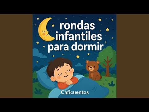 Carátula del álbum Rondas infantiles para dormir (Caficuentos originals) de Caficuentos canciones