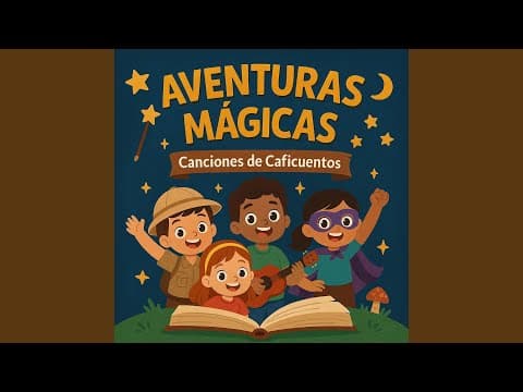 Carátula del álbum Aventuras Mágicas: Canciones de Caficuentos de Caficuentos canciones