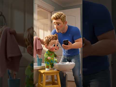 Miguel le da un baño sorpresa al celular de Papá! 🧼📱