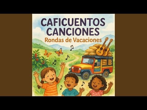 Carátula del álbum Rondas de vacaciones de Caficuentos canciones