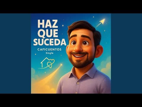 Carátula del álbum Haz que suceda de Caficuentos canciones