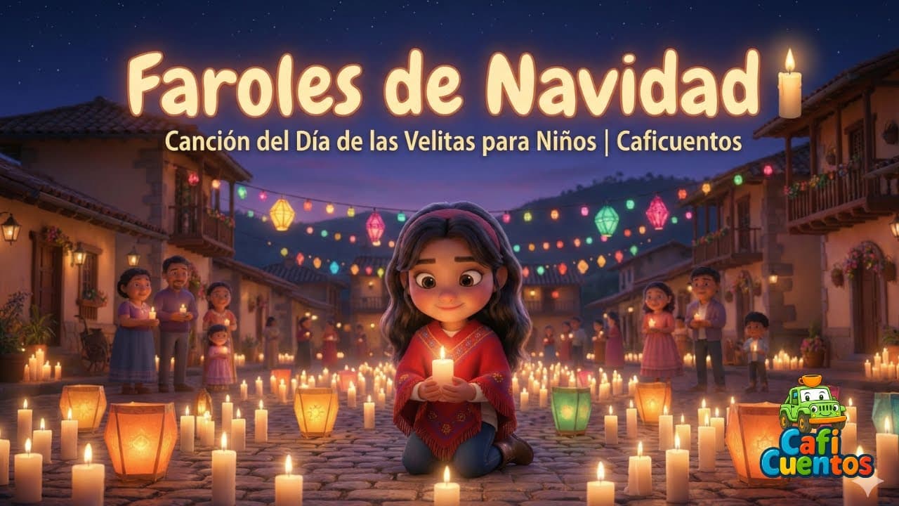 Carátula de la canción Faroles de Navidad de Caficuentos canciones