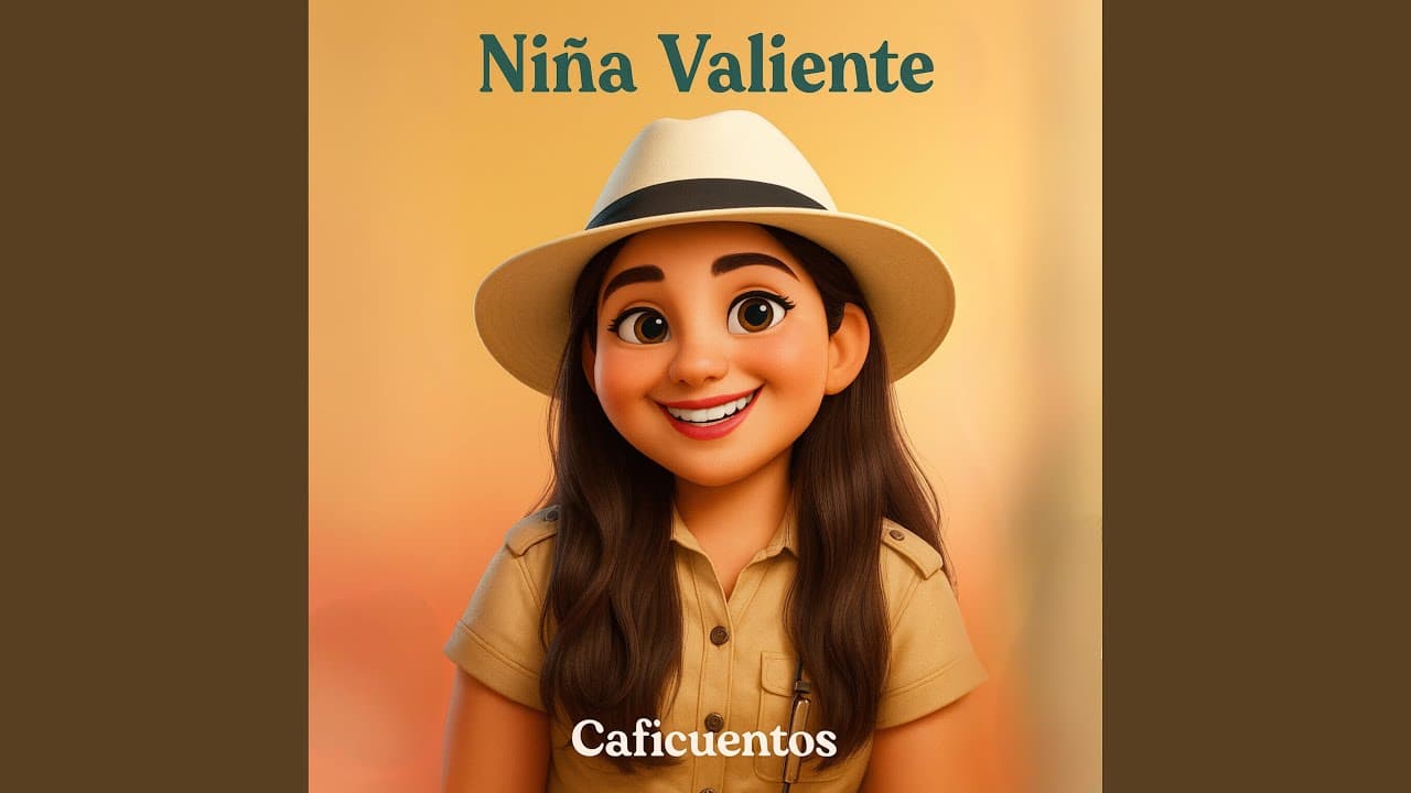 Carátula del álbum Niña Valiente de Caficuentos canciones
