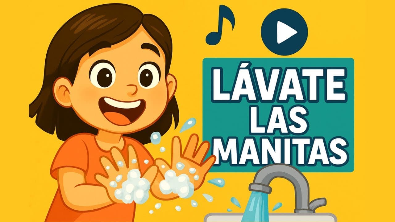 Carátula del álbum Rondas infantiles de higiene de Caficuentos canciones