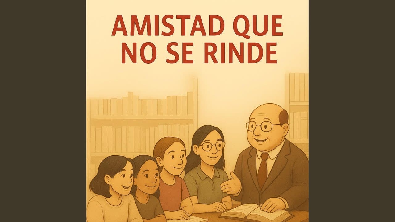 Carátula del álbum Amistad que no se rinde de Caficuentos canciones