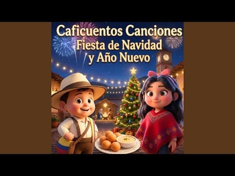 Carátula del álbum Navidad Mágica con Caficuentos: Villancicos y Fiestas de Caficuentos canciones